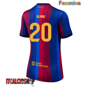 Barcelona Dani Olmo #20 Prima Maglia Femmina 2026-27 Manica Corta